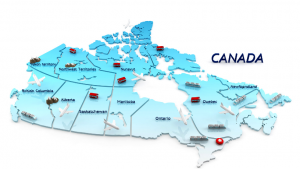 Map of Canada