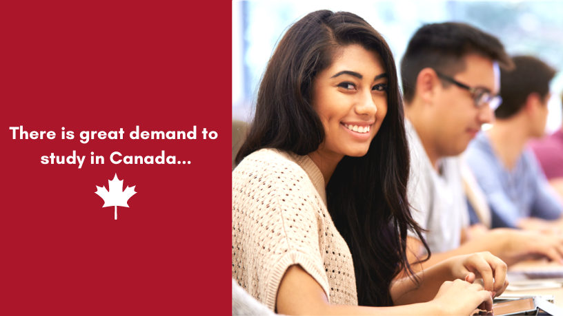 Canada is in demand with International Students