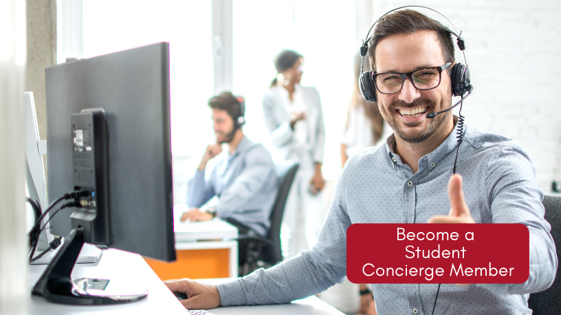 Become a Student Concierge Member